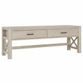 Wooden TV Stand with Drawers 140cm