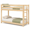 Pine Wood Bunk Bed Twin Size